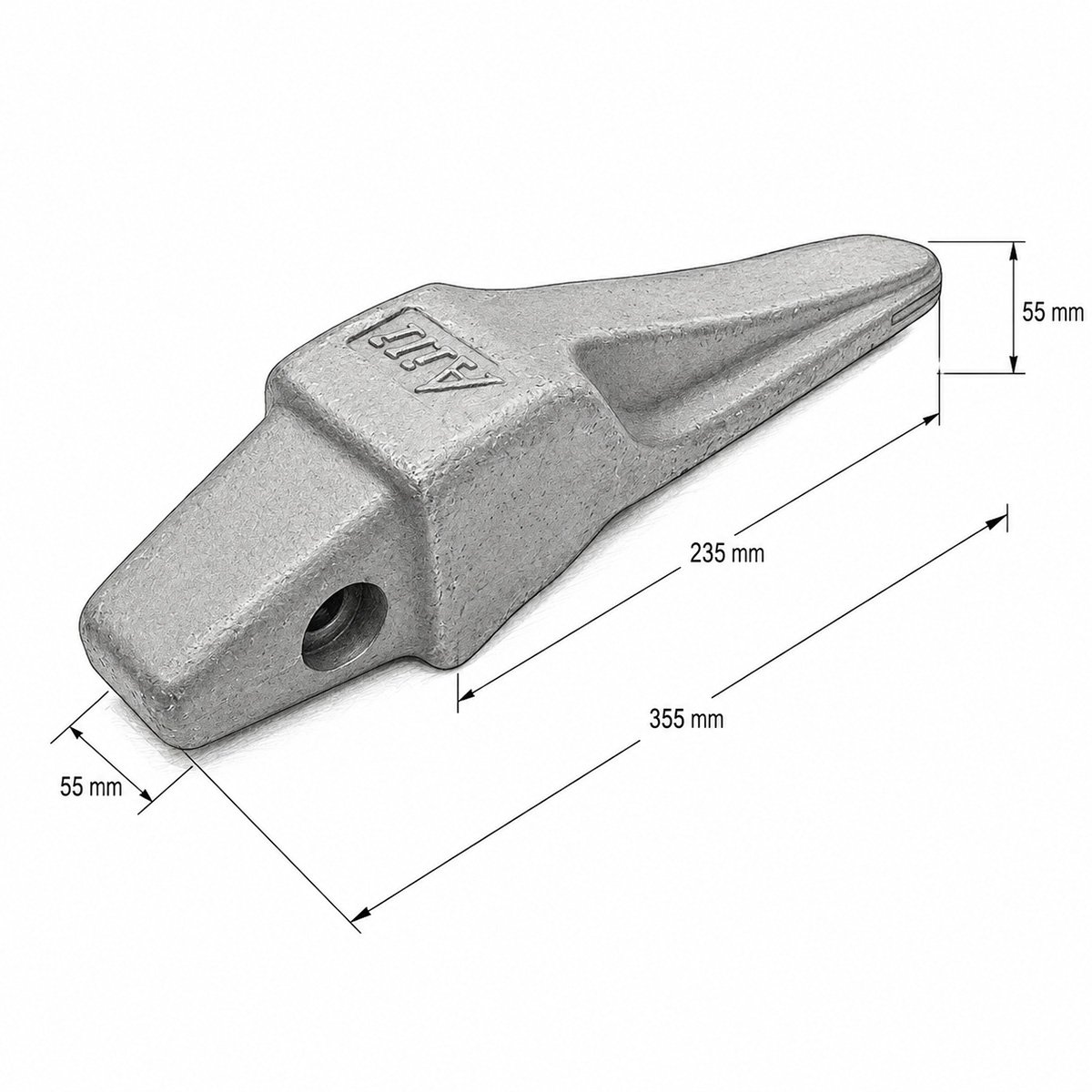 Adaptor dinte cupa Caterpillar J300 cod OEM 1U1304 – imagine 4