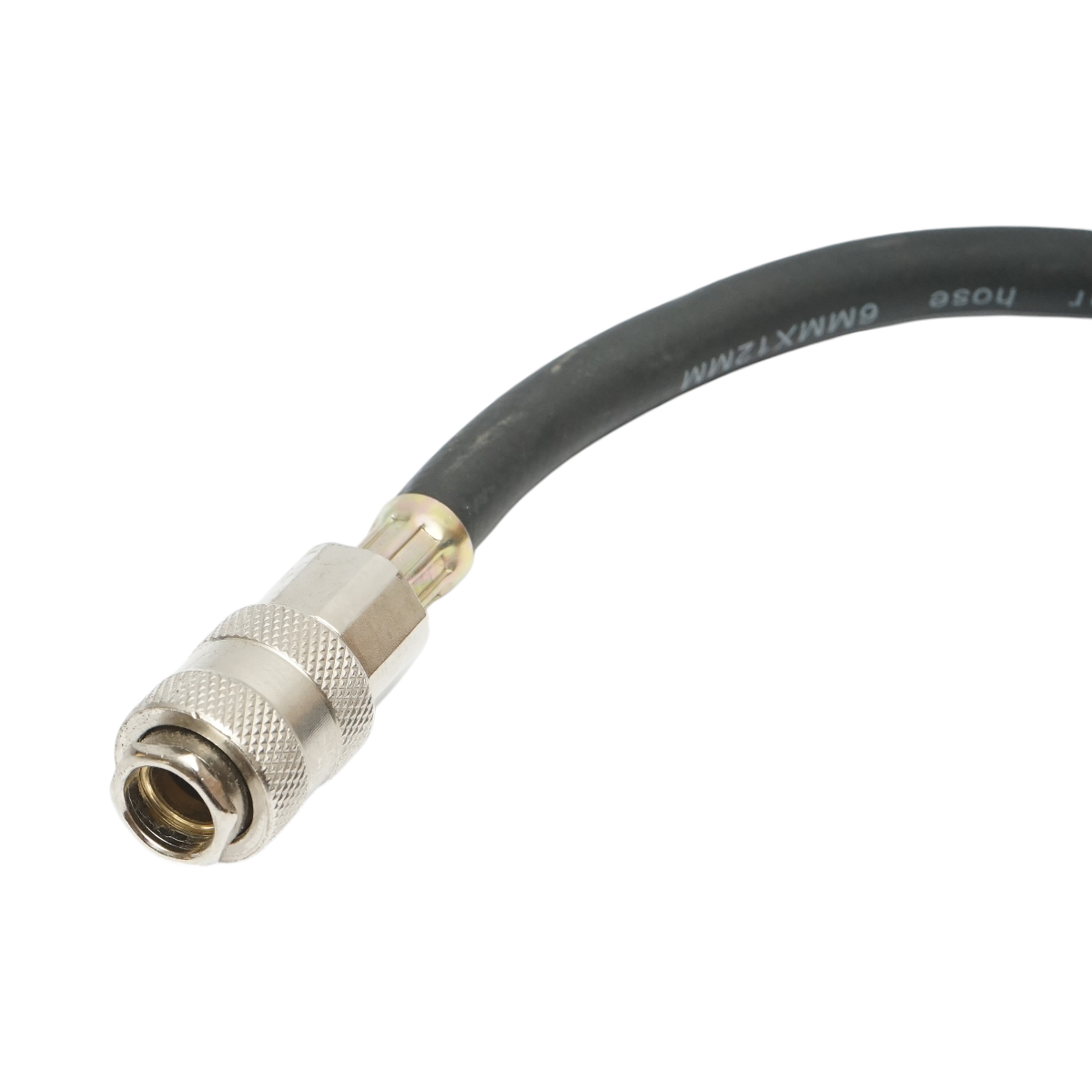 Furtun aer compresor 12m cauciucat 6x12mm si cuple rapide universale – imagine 3