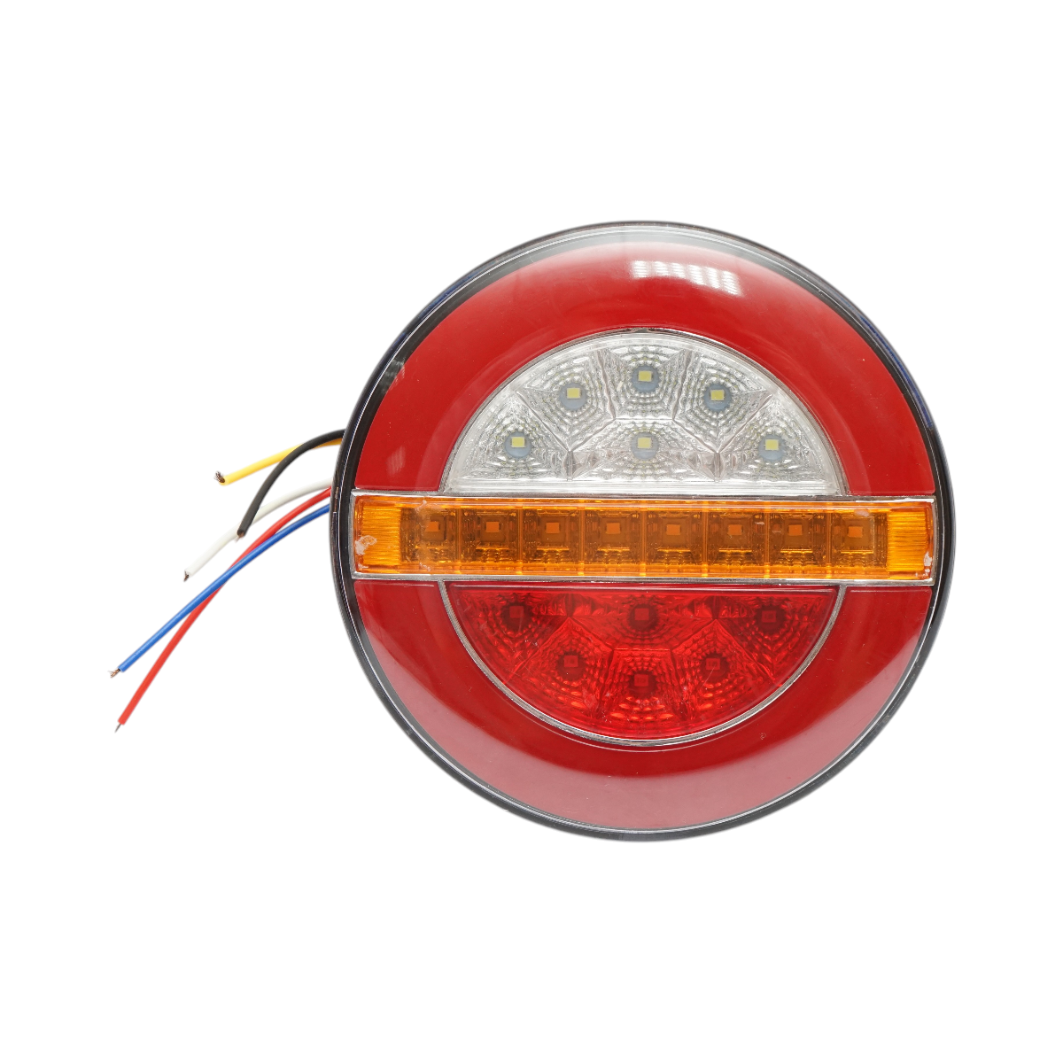 Lampa stop spate rotunda LED 12V/24V universala 140x40mm Breckner Germany