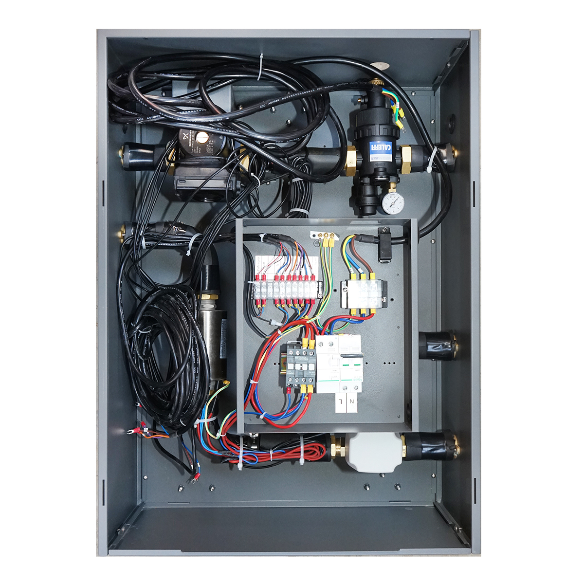 Unitate interna pompa de caldura aer-apa monobloc 9.5KW, 220V CGH03 SPRSUN – imagine 6