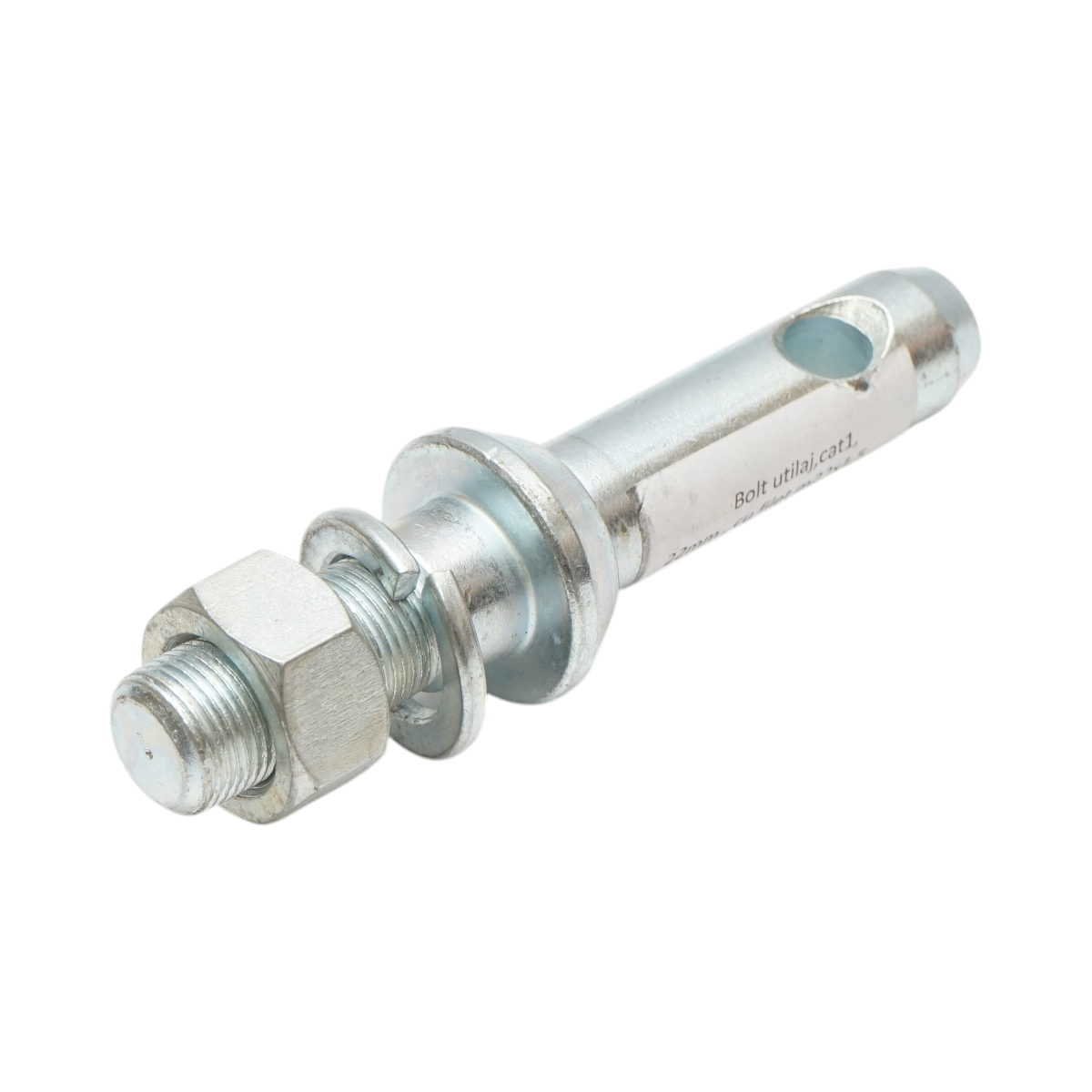 Bolt tirant cu piulita 140mm, categoria 1, filet M20x1.5, gaura 12mm – imagine 5