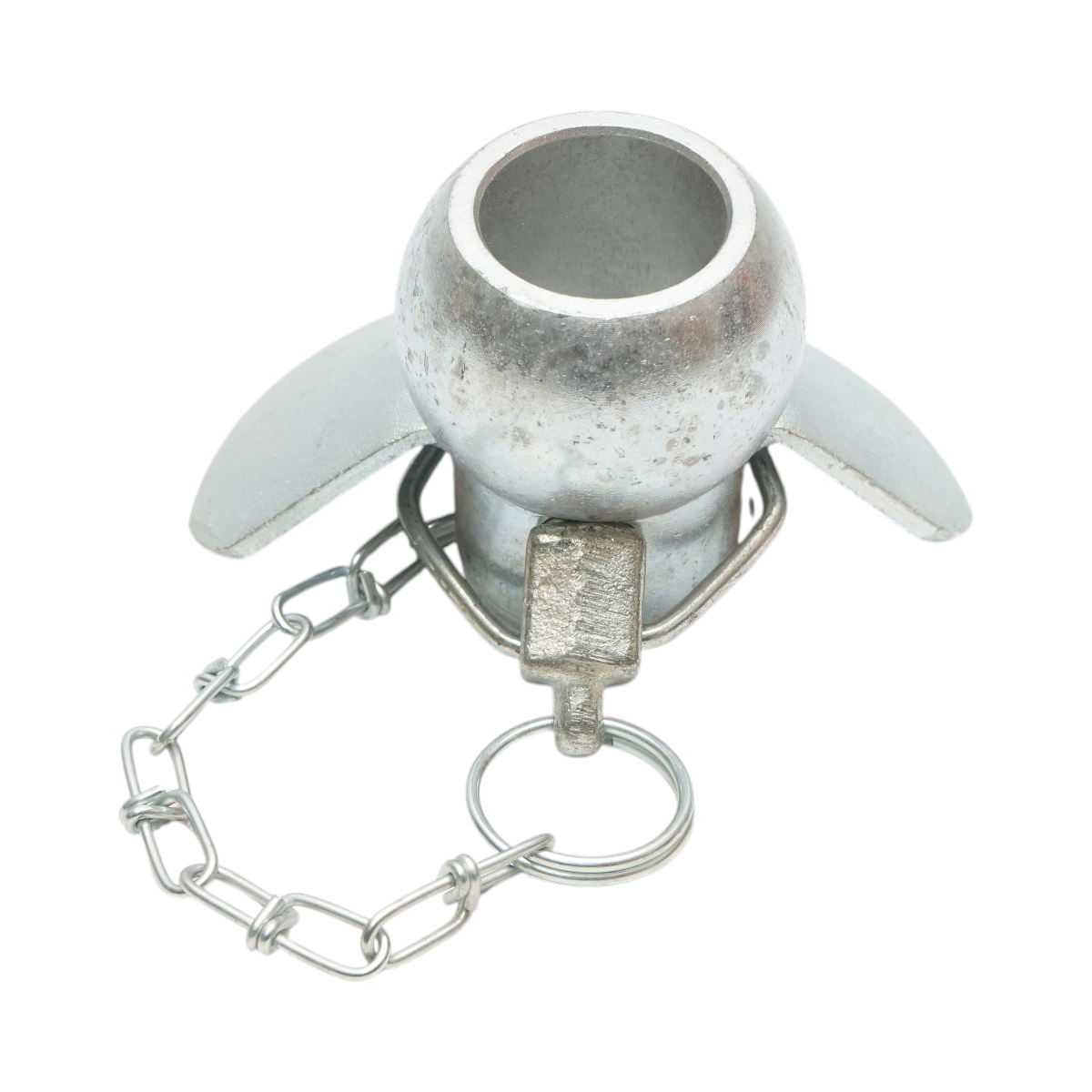 Nuca tirant lateral cu guler, lant si bolt 64x72mm, categoria 3-3