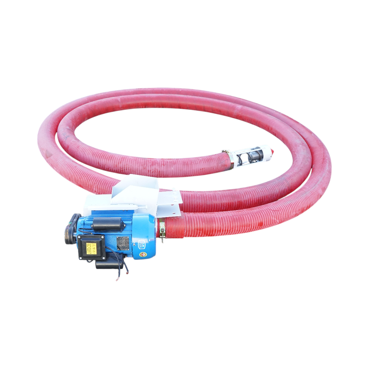 Snec flexibil cereale 220V, 4500W portabil cu furtun 12m, diametru 120mm, turatie 1400 r/min – imagine 2