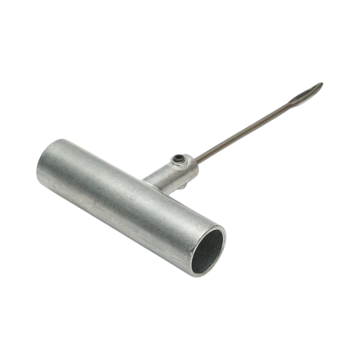 Instrument vulcanizare tip ac cu maner metalic T pentru inserare snur anvelope – imagine 5