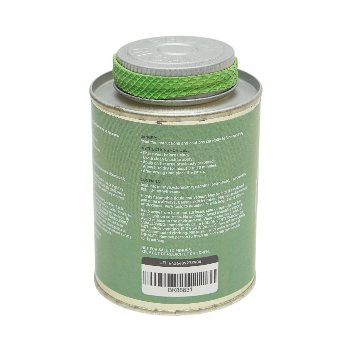 Adeziv transparent vulcanizare la rece petice camere de aer Super Solution SP 250ml Breckner Germany – imagine 3