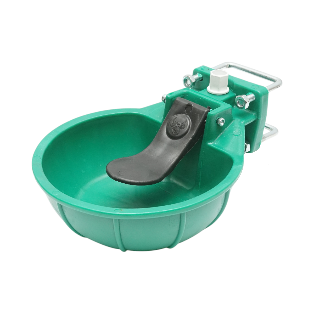 Adapatoare plastic 2.5L ultra rezistenta verde cu clapeta si accesorii de prindere 300x240x90mm