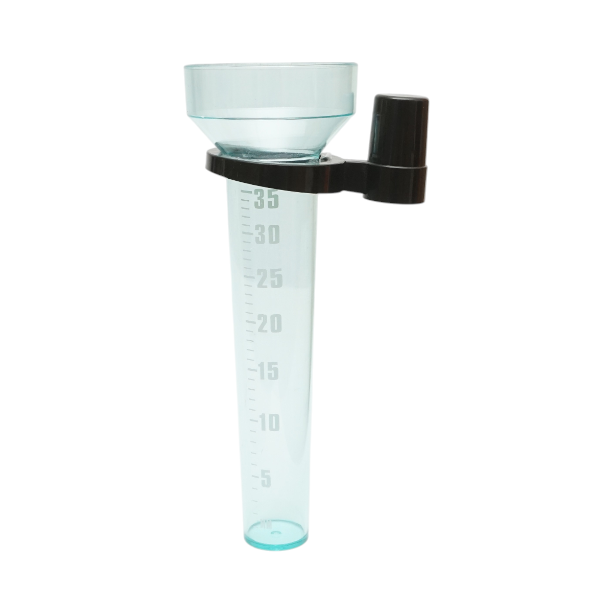 Pluviometru gradat 1-35mm cu suport  de fixare pentru masurarea precipitatiilor 1-35 L/mp