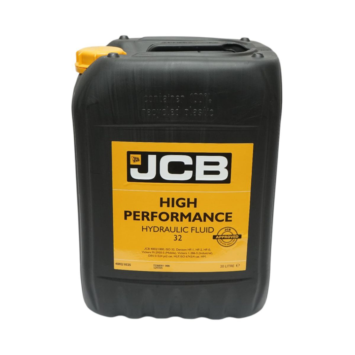 Ulei hidraulic JCB High Performance Hydraulic Fluid 32 20L