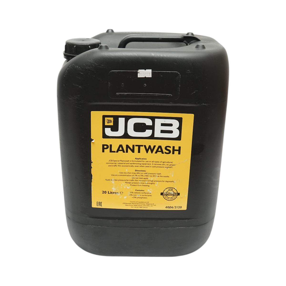 Solutie detergent spalare utilaje JCB Plantwash 20L