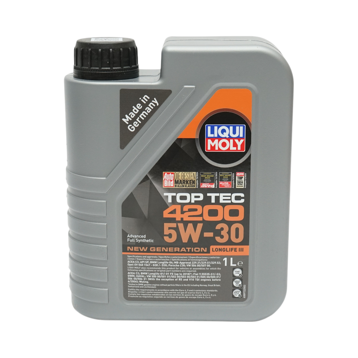 Ulei motor Liqui Moly 5W30 Top Tec 4200 New Generation Longlife III 1L