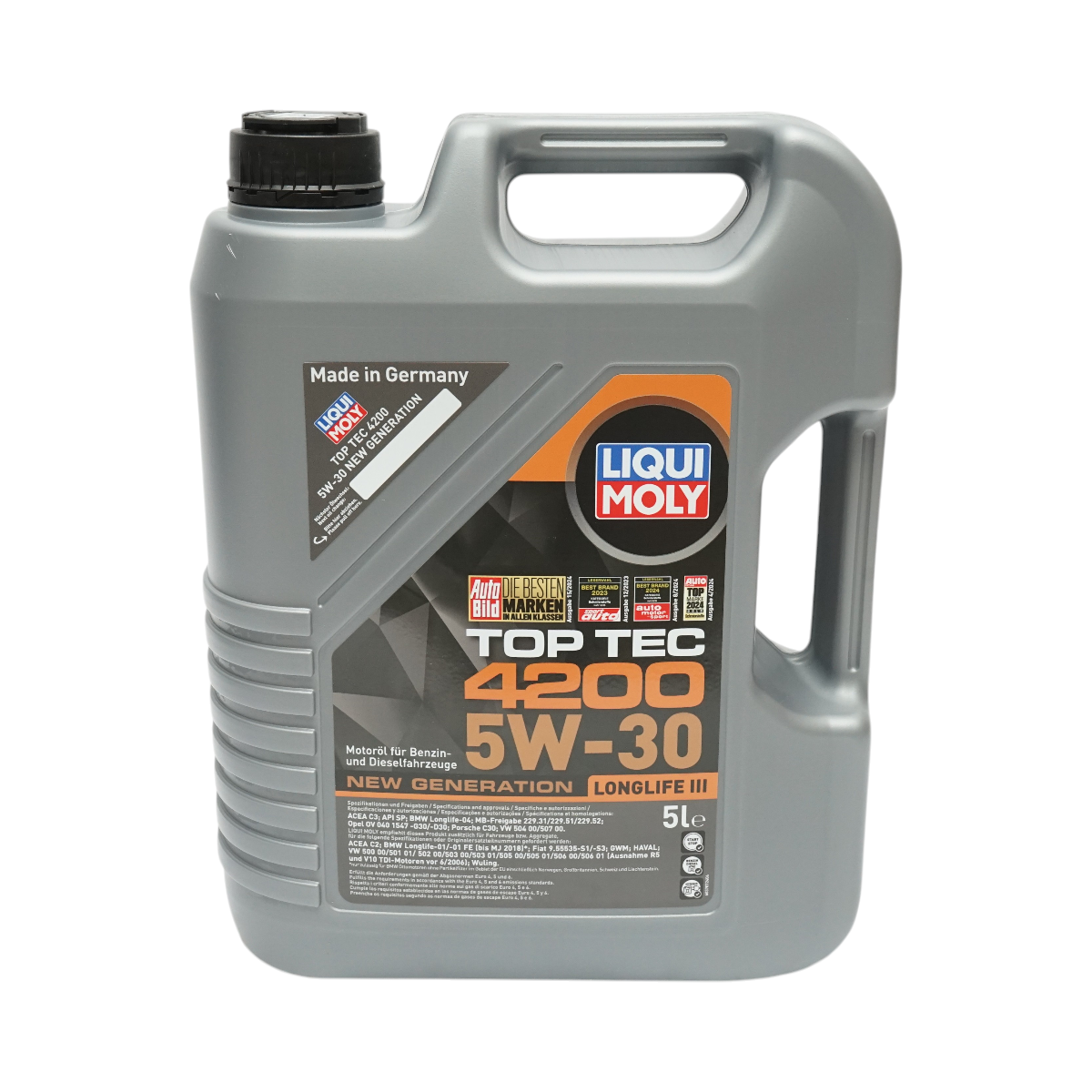 Ulei motor Liqui Moly 5W30 Top Tec 4200 New Generation Longlife III 5L