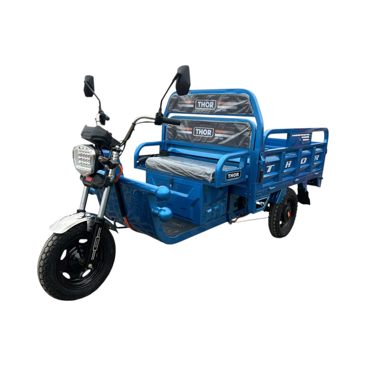 Triciclu electric Thor CITY ECO2 albastru 1000W 60V20Ah