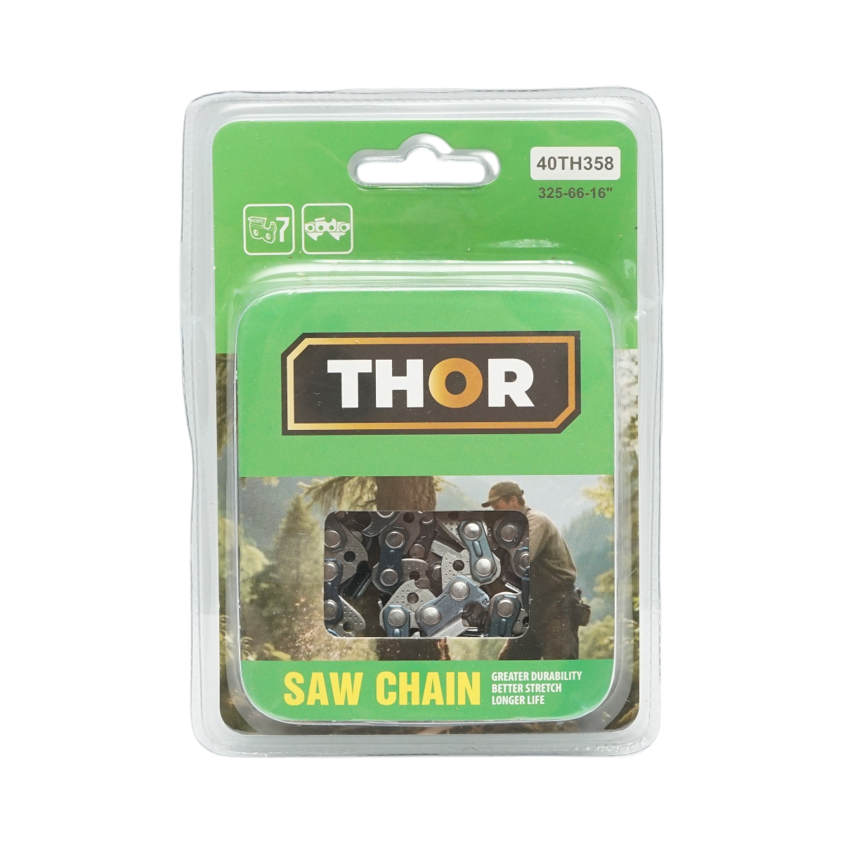 Lant drujba pas 325, 33 de dinti, 1.5mm, 66 zale, lungime 40cm THOR