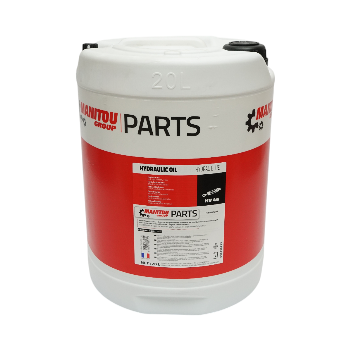 Ulei hidraulic Manitou HV46 Hydrau Blue 20L