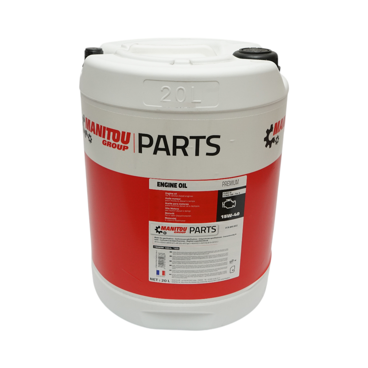 Ulei motor Manitou 15W40 Premium 20L