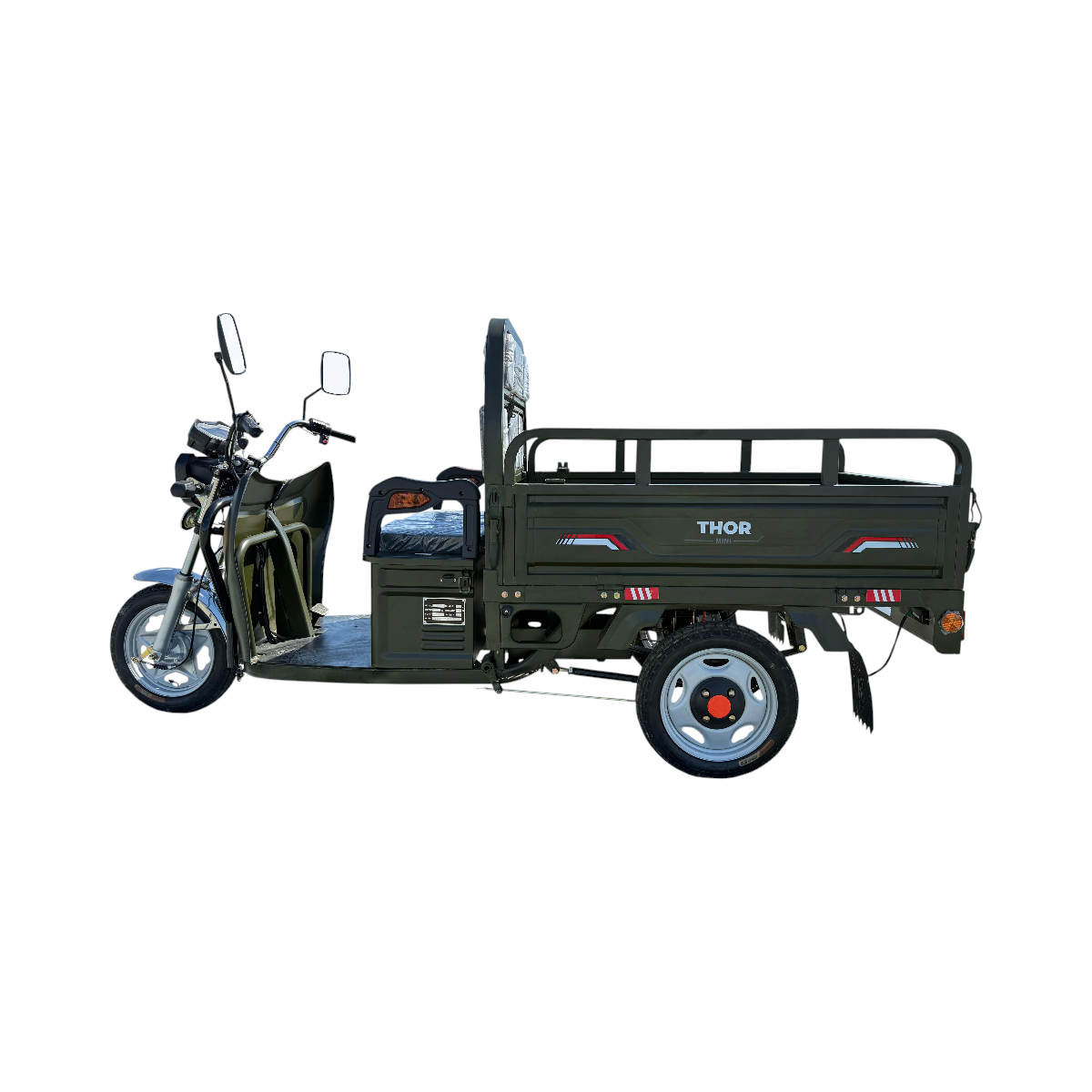 Triciclu electric THOR MINI2 VERDE 500W 48V 32AH – imagine 3