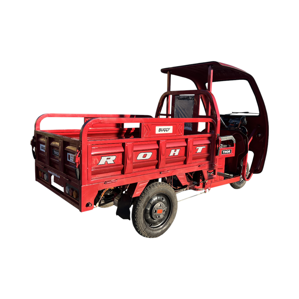 Triciclu electric THOR BUGGY 1000W 48V 32AH – imagine 4