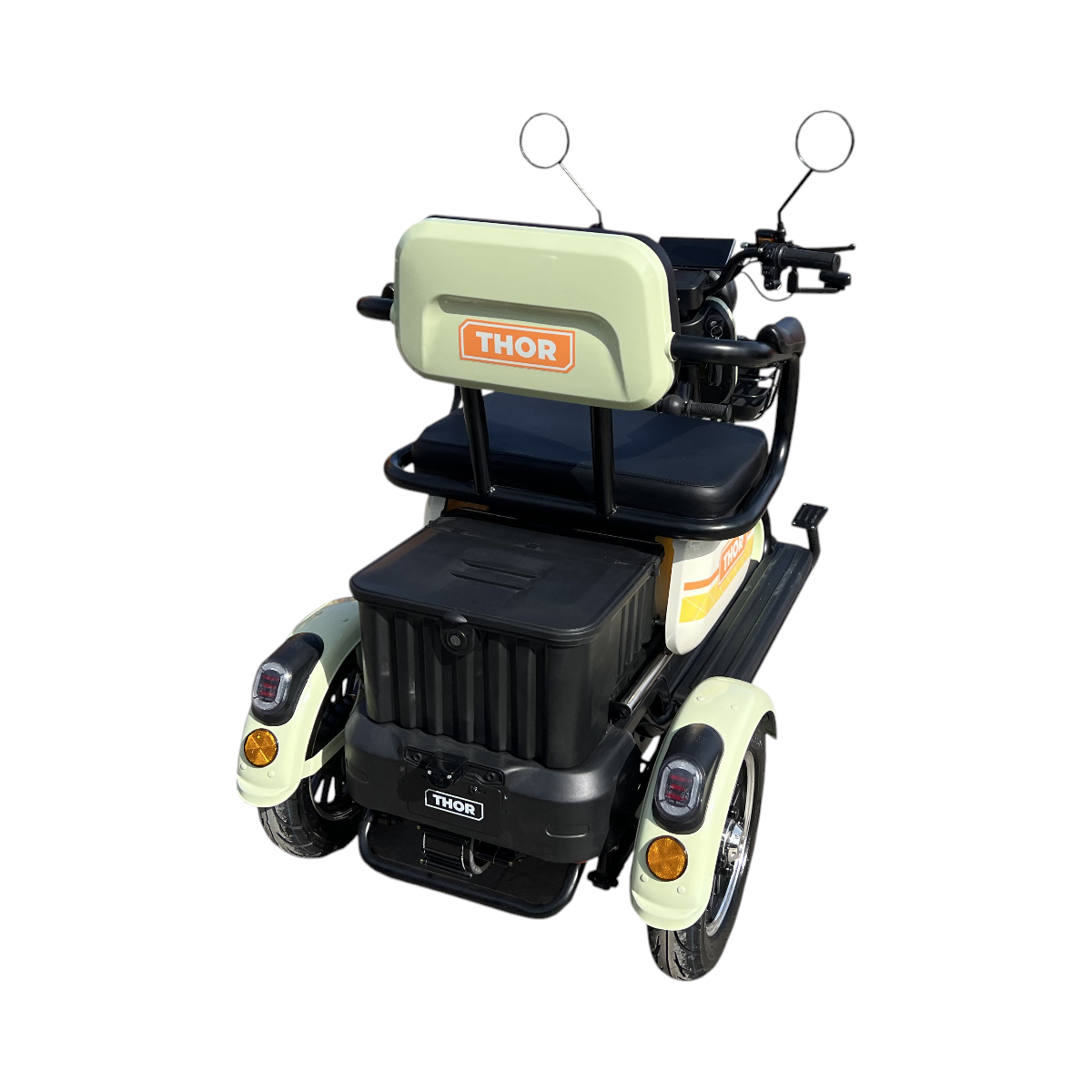 Triciclu electric THOR SXL PRO VERDE 1000W 60V 20AH – imagine 2