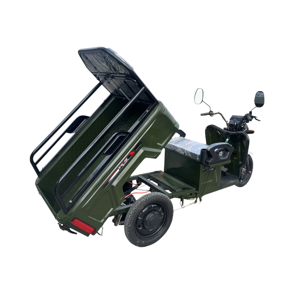 Triciclu electric BRECKNER GERMANY MODEL E VERDE 1600W 60V 20AH – imagine 4