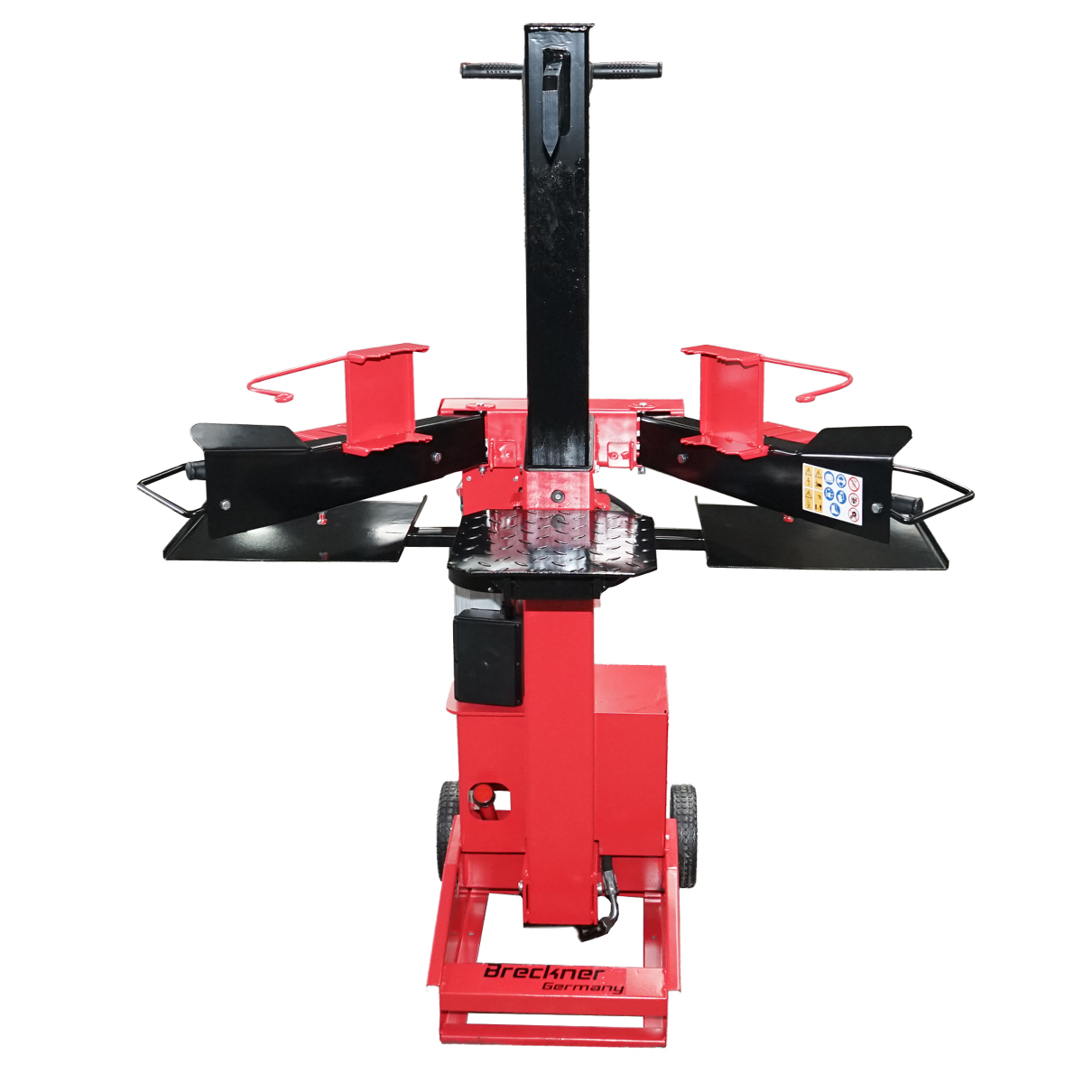 Despicator lemne vertical 8T, 3kW 220V, lungime bustean 520mm, diametru 350mm Breckner Germany
