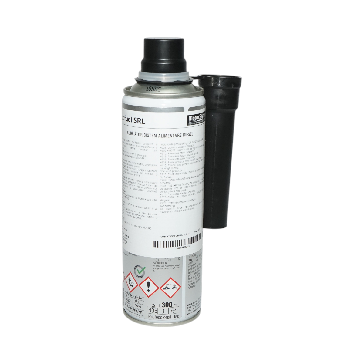 Aditiv motorina curatare sistem alimentare injectie diesel cu lubrifiant 300ml MotorSistem – imagine 2