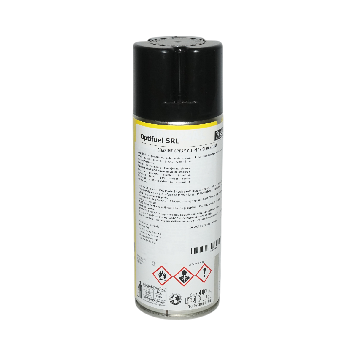 Spray ungere lant cu lubrifiant si vaselina 400ml MotorSistem – imagine 2