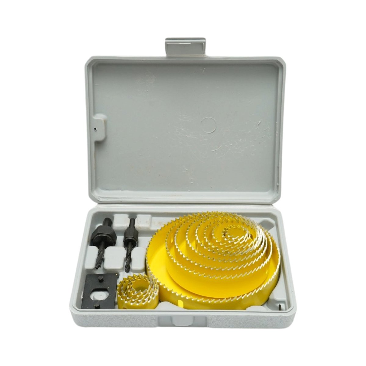 Set 13 carote circulare 19-127mm pentru rigips, lemn, PVC 17 piese Breckner Germany