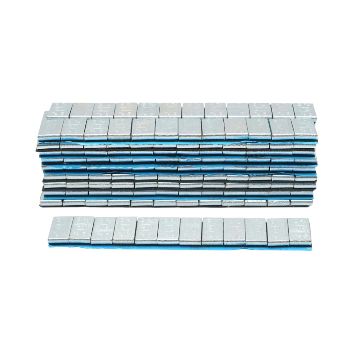 Contragreutati autoadezive zincate echilibrare roti Fe 60g (5gx12 buc) 100 benzi/cutie