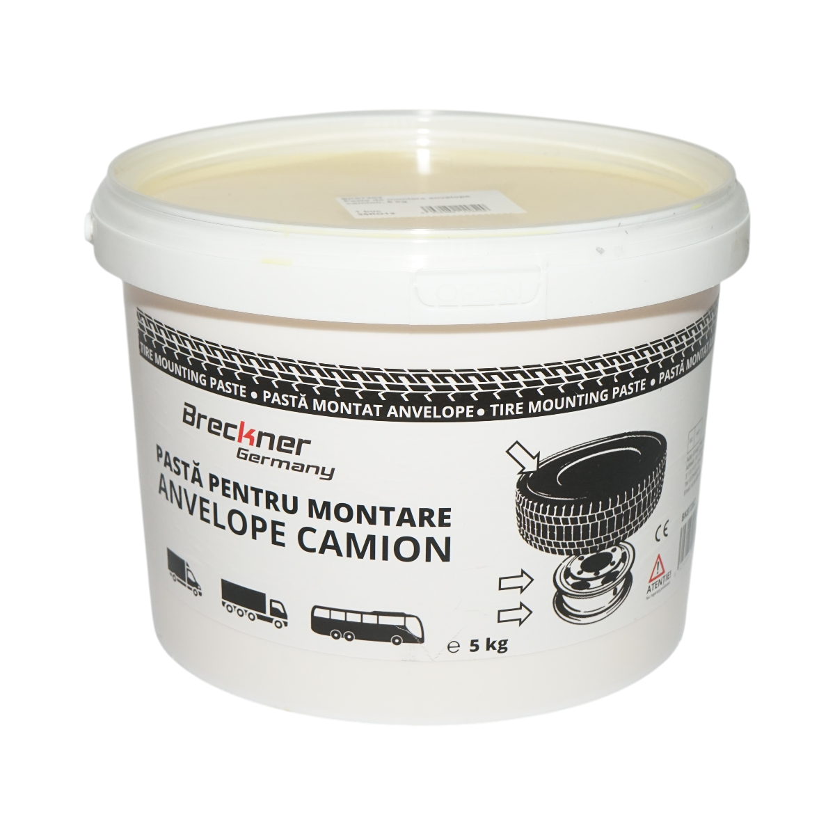Pasta montaj anvelope camion galbena 5kg Breckner Germany