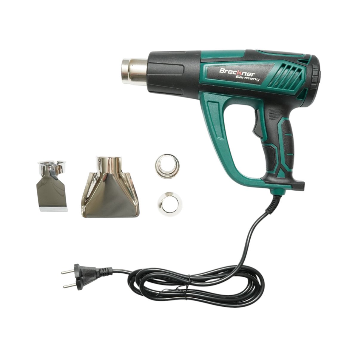 Pistol cu aer cald 2000W, 220V, debit aer 300/500 L/min, 2 trepte de temperatura 50-600°C Breckner Germany