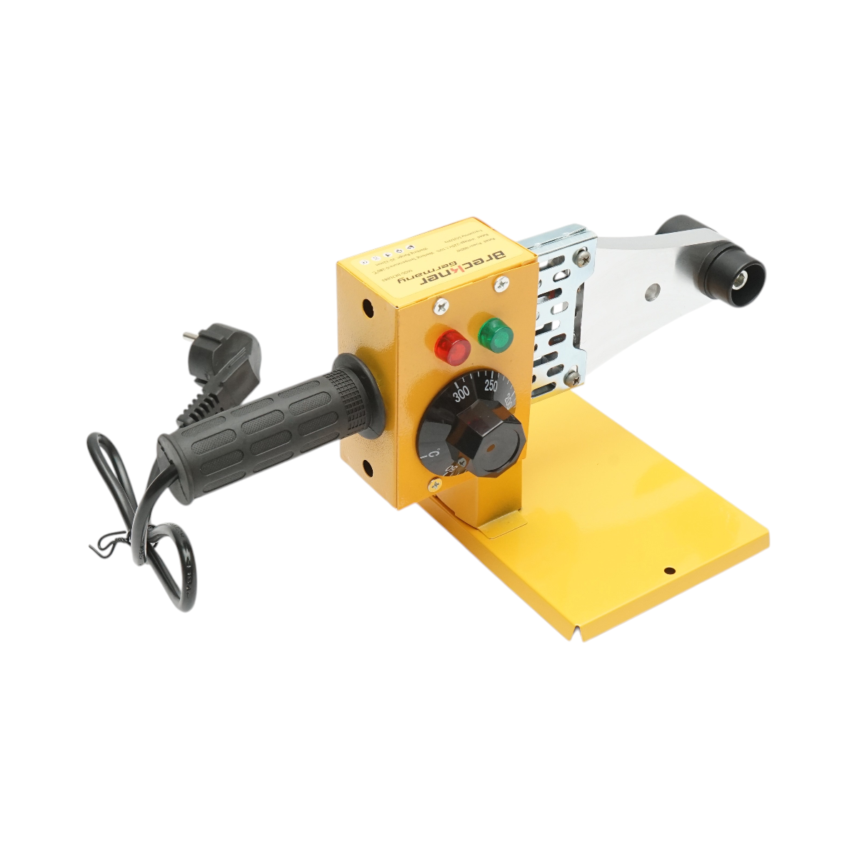 Trusa masina sudat tevi PPR 600W cu termostat analogic 0-300°C, 4 bacuri 20-32mm Breckner Germany – imagine 5
