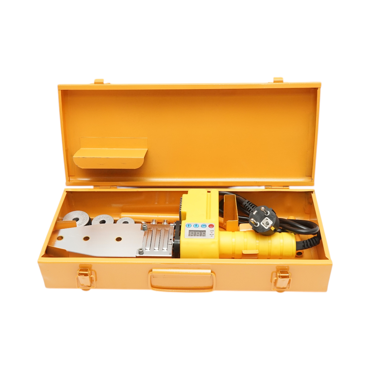 Trusa masina sudat tevi PPR 800W cu afisaj digital 0-280°C, 3 bacuri 20-25-32mm Breckner Germany
