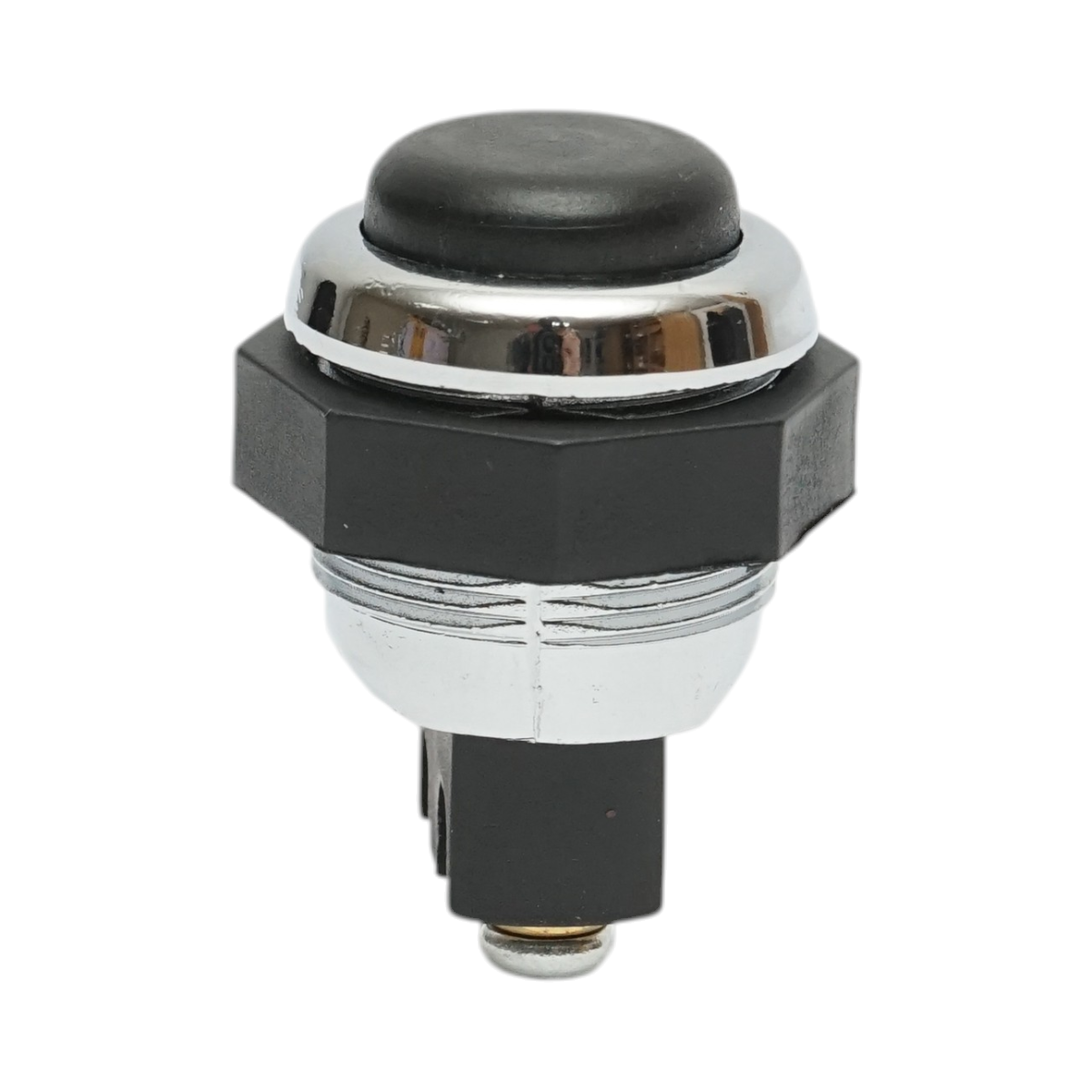 Buton pornire 12V/10A–24V/5A negru cu 2 pini universal – imagine 2