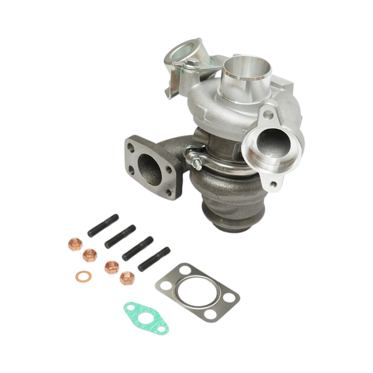 Turbo Citroen Berlingo, C3 I, C3 Picasso, C4, Jumpy II, Xsara Picasso, Fiat Scudo, Ford C-Max, Fiesta V, motor 1.6D, an 07.04- cod OEM 0375J0, 0375K5, 0375N0, 3M5Q6K682DD, 3M5Q6K682DE, 71793889, 71793891, 71794229, TD025S2-06T4, 49173-07502, 49173-07503