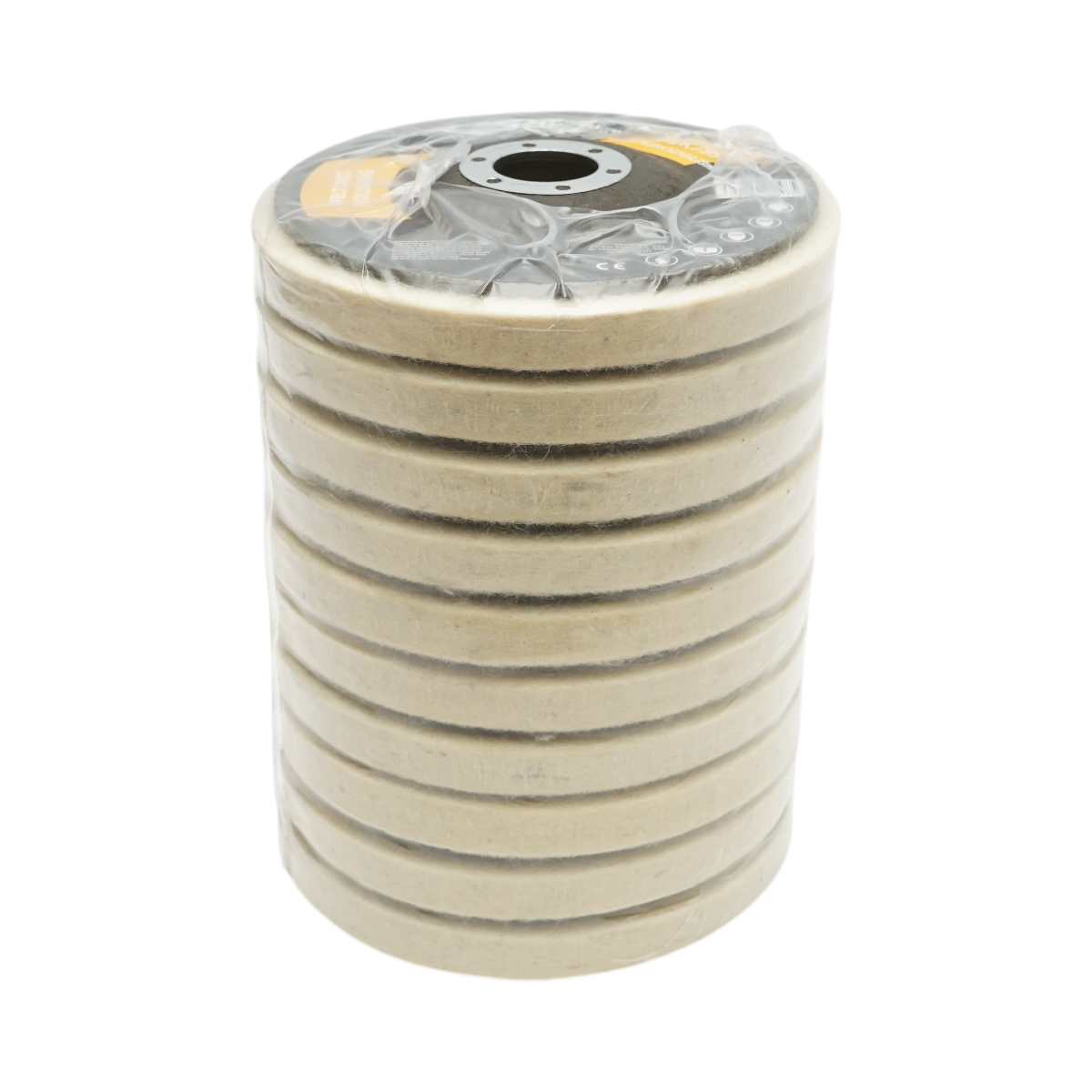 Disc pasla pentru polisare 125x12x22.23mm, lustruire si finisare metal, inox, aluminiu Breckner Germany – imagine 5