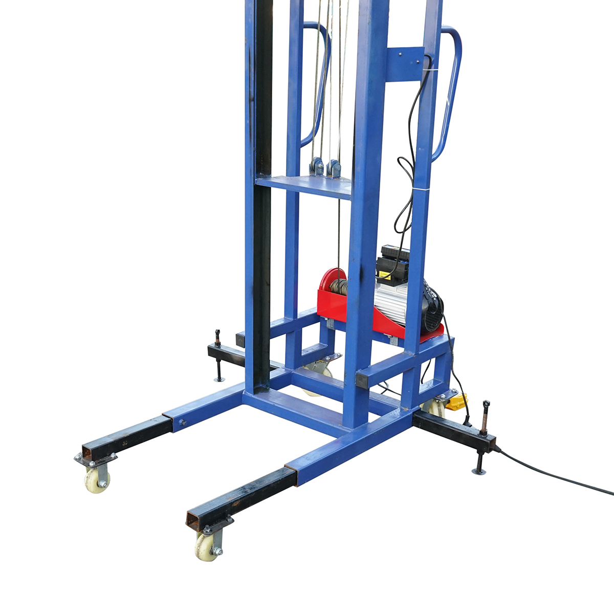 Lift electric materiale constructii 300kg, inaltime maxima 5m cu telecomanda – imagine 13