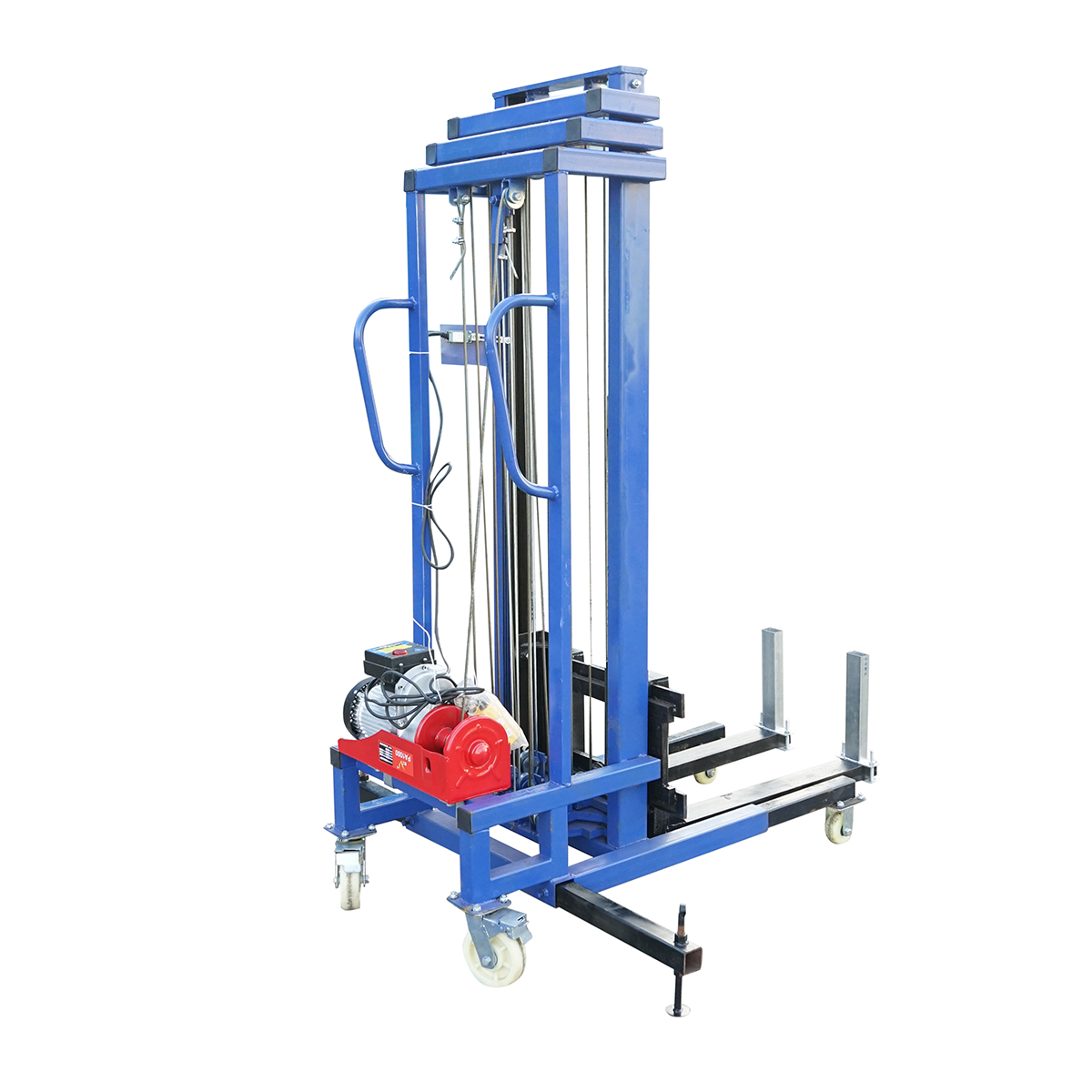 Lift electric materiale constructii 300kg, inaltime maxima 5m cu telecomanda – imagine 7