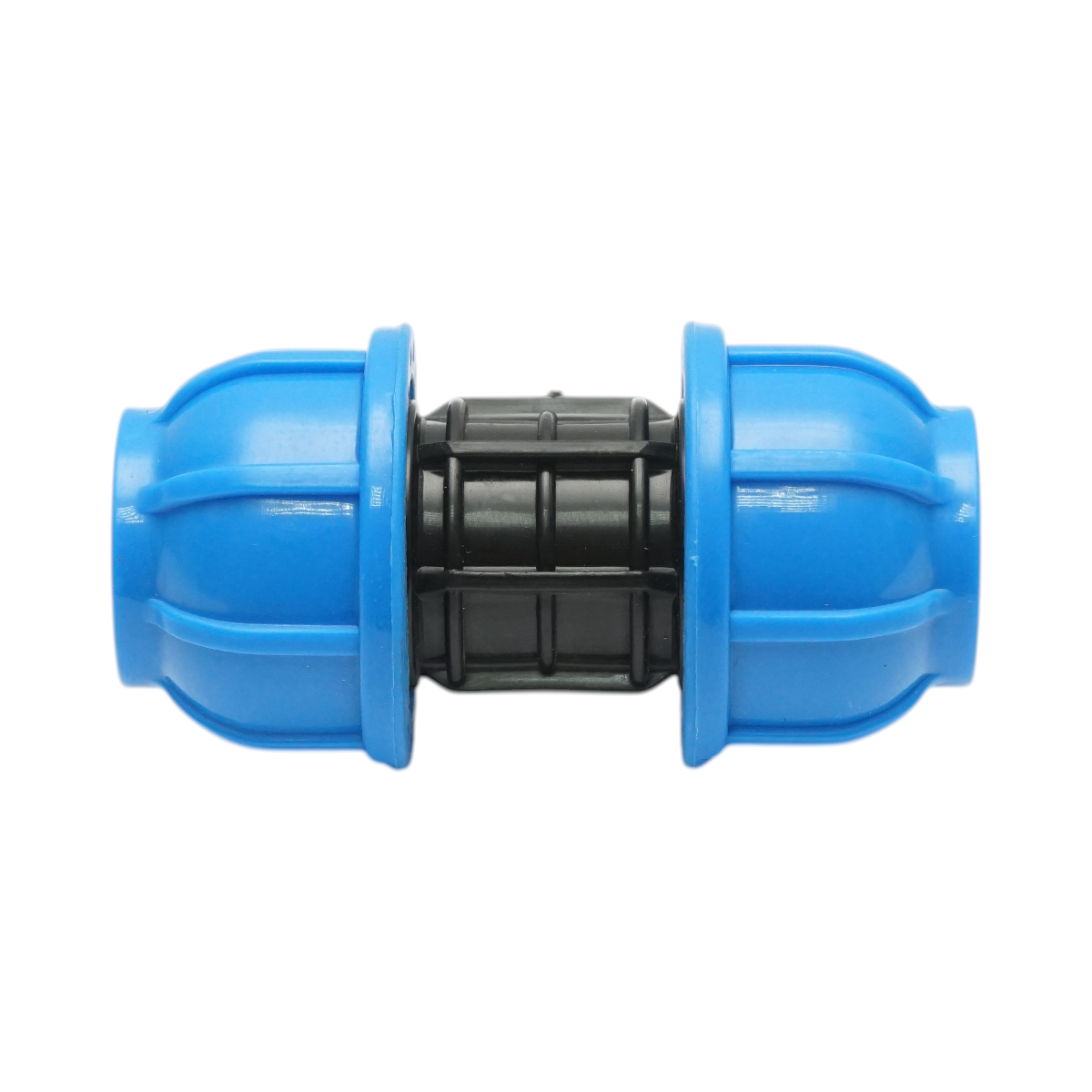 Mufa compresiune dreapta egala 20x20mm PN16 pentru sisteme de irigatii