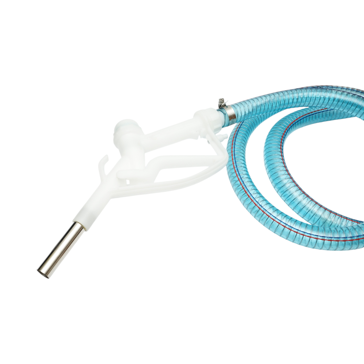 Kit pompa transfer solutie uree 220V, 400W, debit 40L/min, contor digital, furtun transfer 2m, alimentare 4m si pistol IP55 Breckner Germany – imagine 10