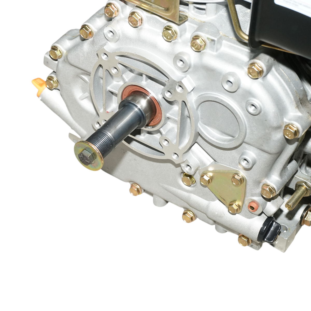 Motor diesel 10CP 186F, 418cc, turatie 3600rpm, ax rotund filetat 25.4mm, pornire sfoara Breckner Germany – imagine 6