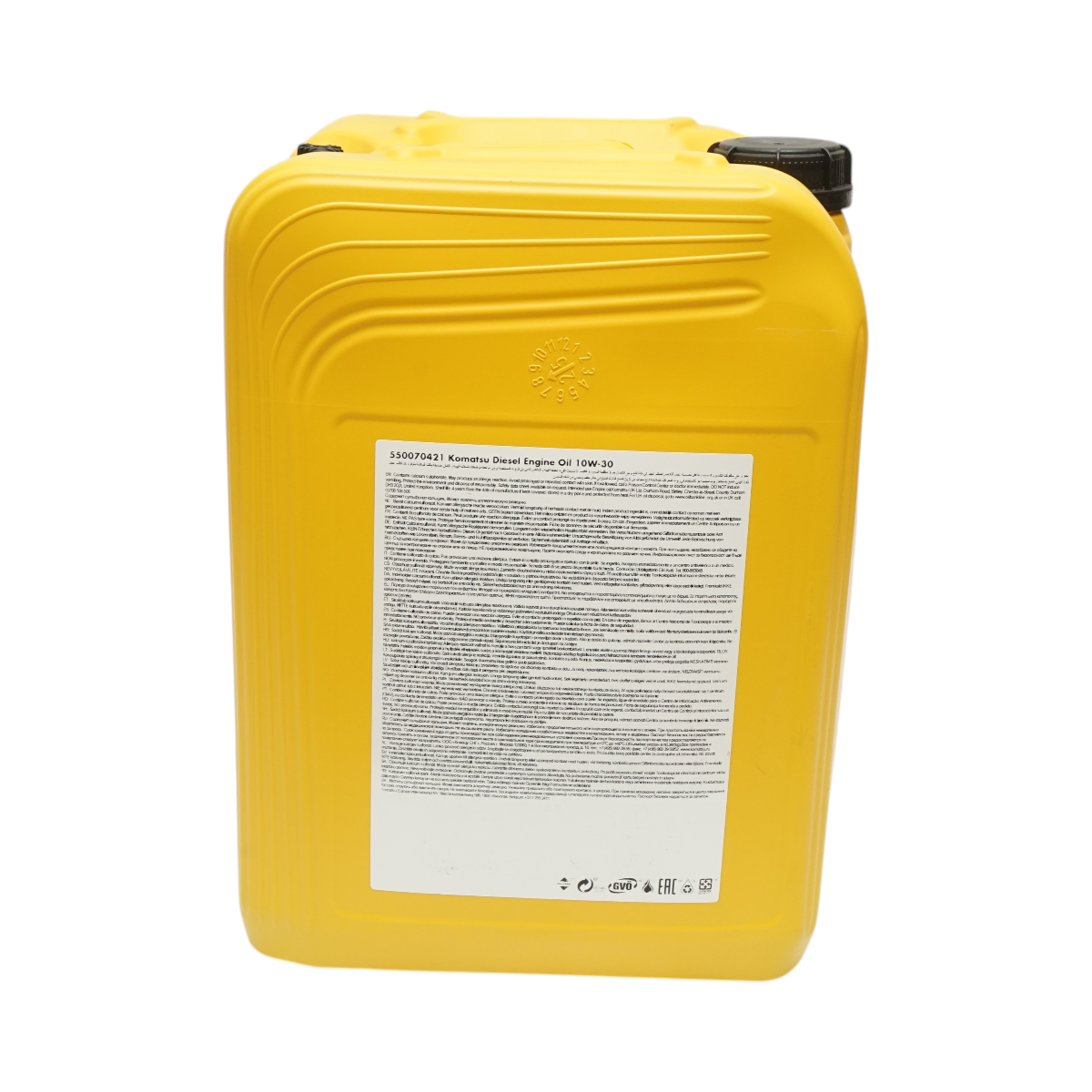 Ulei motor Komatsu 10W30 DEO Genuine Oil Heavy Duty 20L – imagine 3