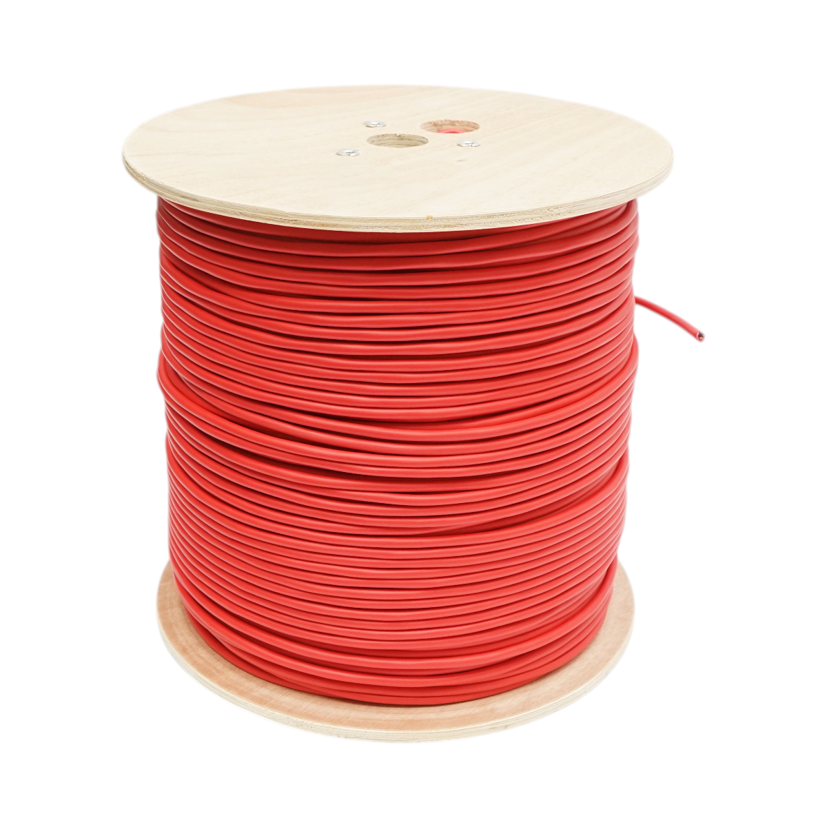 Cablu semnalizare incendiu 1x2x0.75mm, ecranat, LSZH fara halogeni rosu 500m/rola