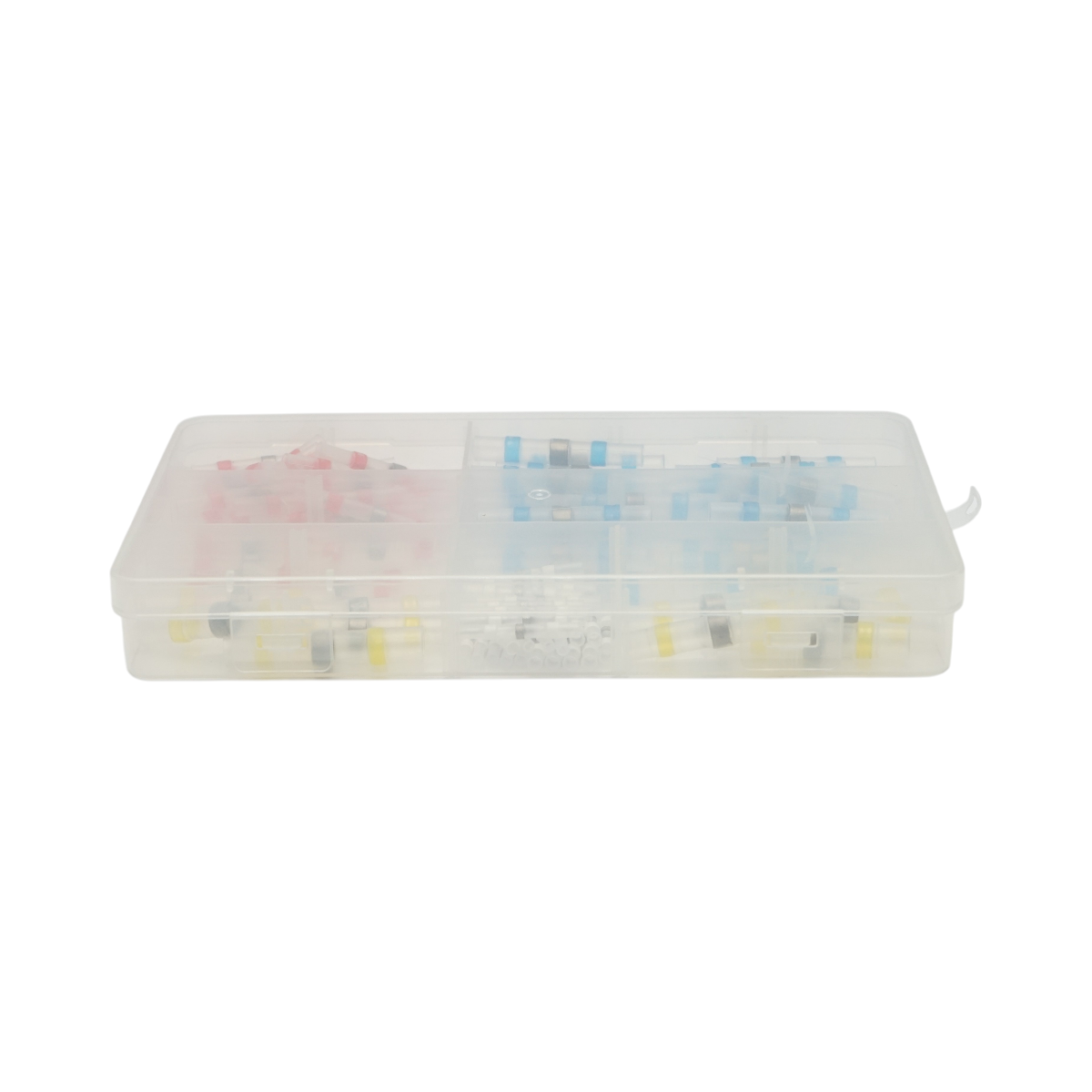 Trusa 100 conectori termocontractabili cu inel de cositor 0.25-6mm2 Leader – imagine 3