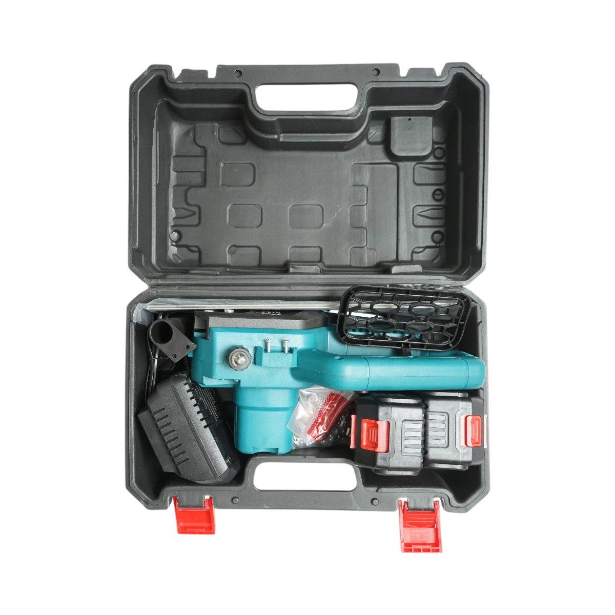 Drujba electrica cu 2 acumulatori 36V, 3Ah Li-ion, lama 12 inch (300mm), turatie 3800rpm Breckner Germany – imagine 3