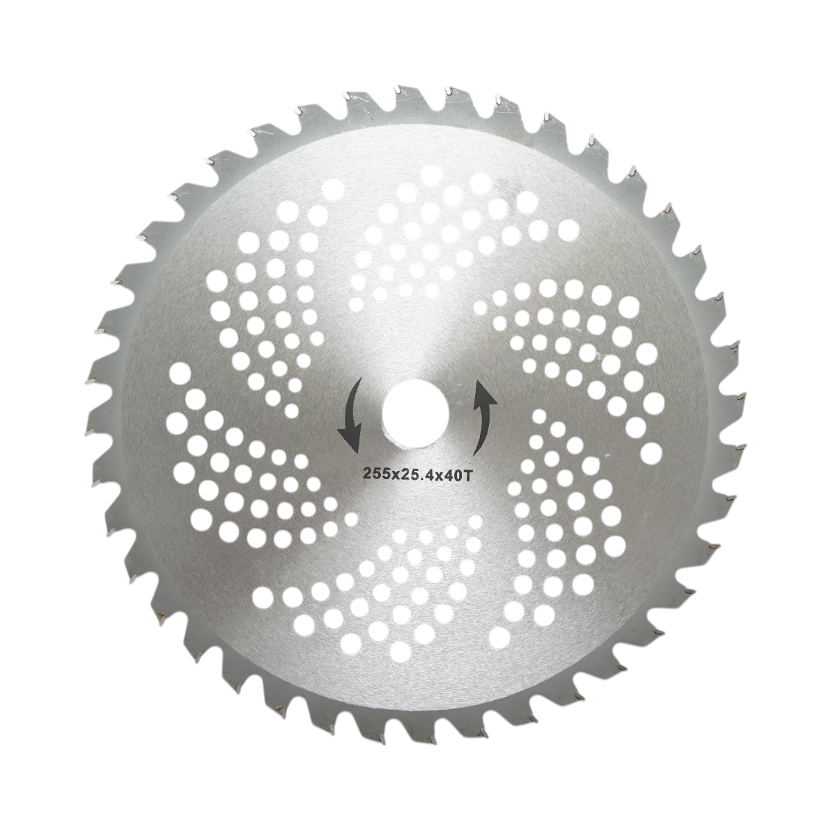 Disc circular vidia 255x25.4x1.15mm, 40 dinti pentru motocoasa de umar THOR