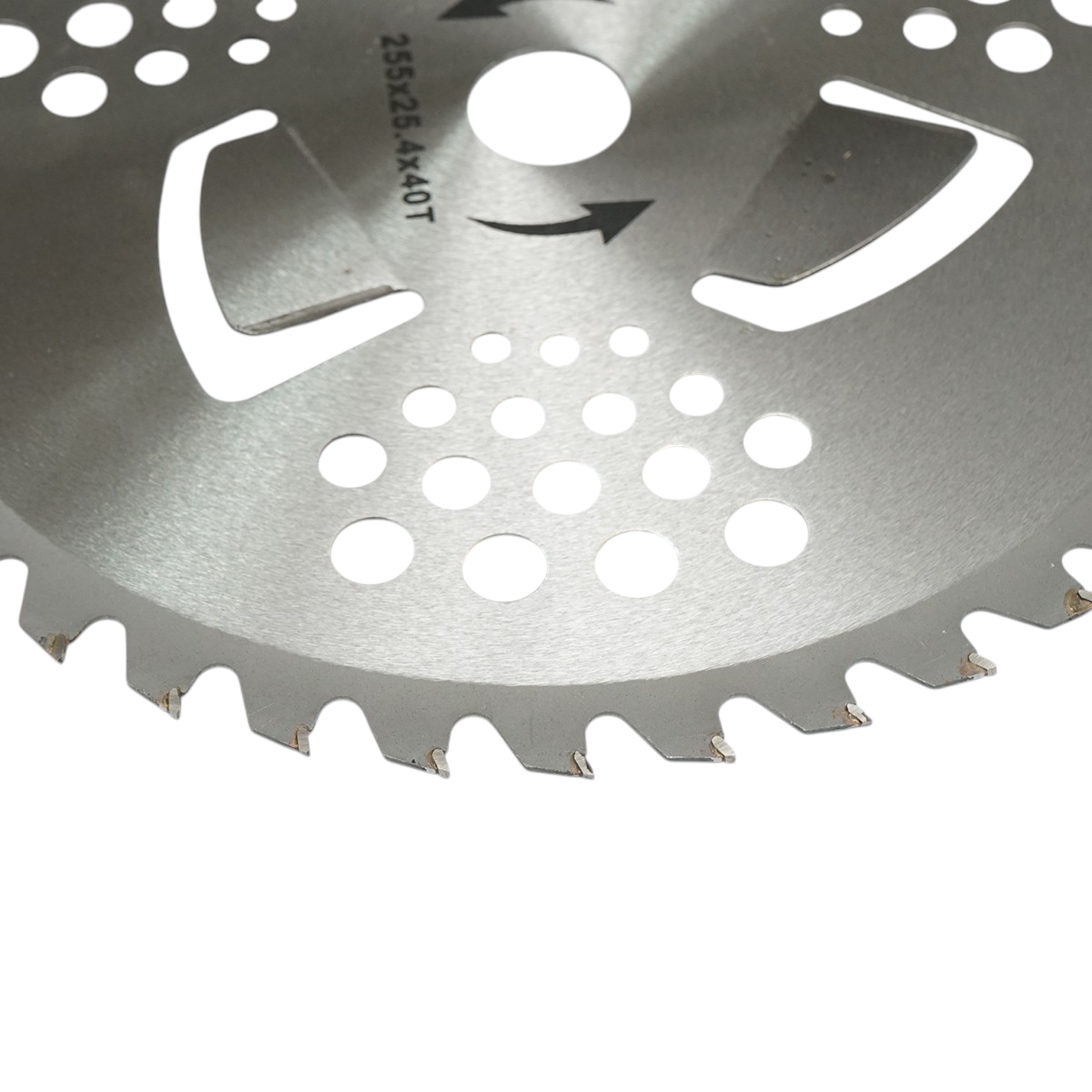 Disc circular vidia 255x25.4x1.15mm, 40 dinti pentru motocoasa de umar THOR – imagine 4