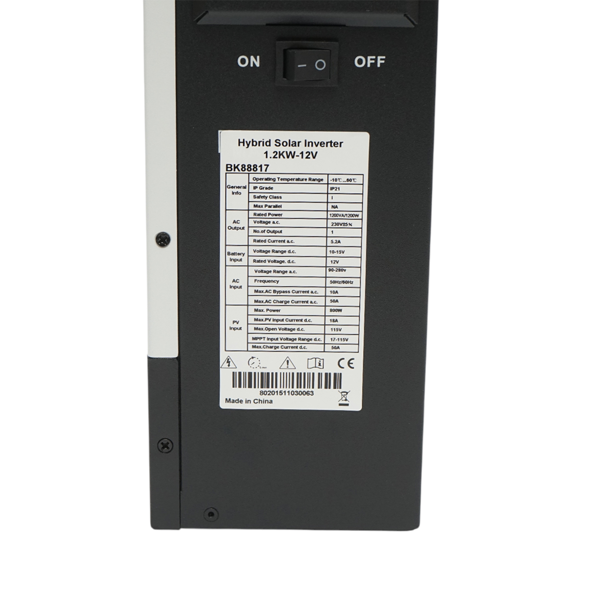 Invertor solar hibrid 1.2kW, 12V, MPPT 50A, monofazic, OFF-GRID Breckner Germany – imagine 4