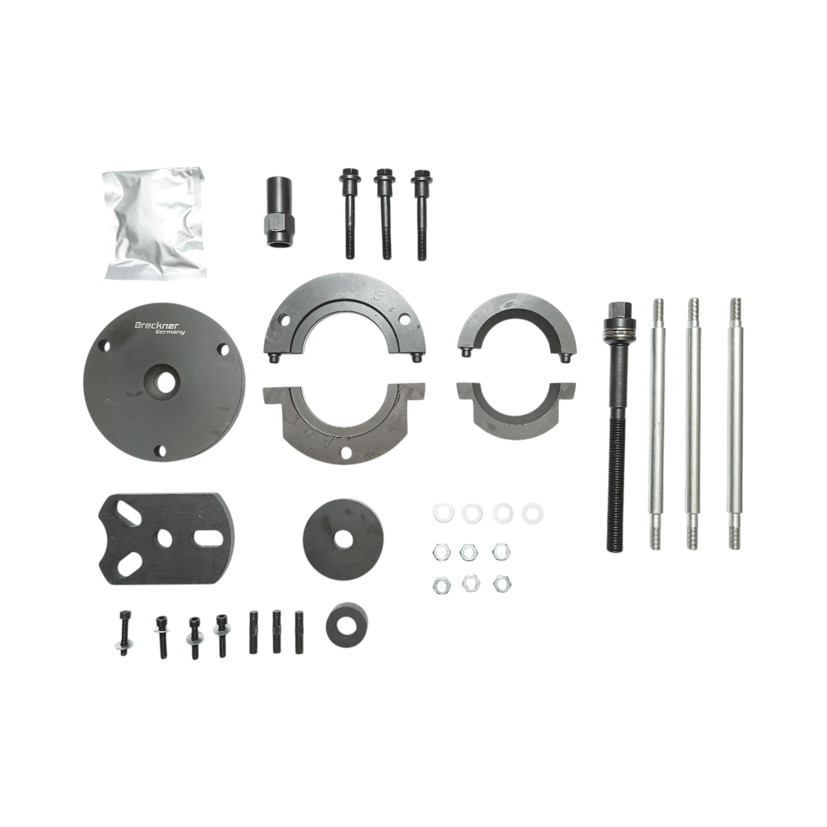 Trusa presa extractor rulment butuc roata GEN2 Citroen, Peugeot, Toyota, Opel 38 piese Breckner Germany – imagine 5
