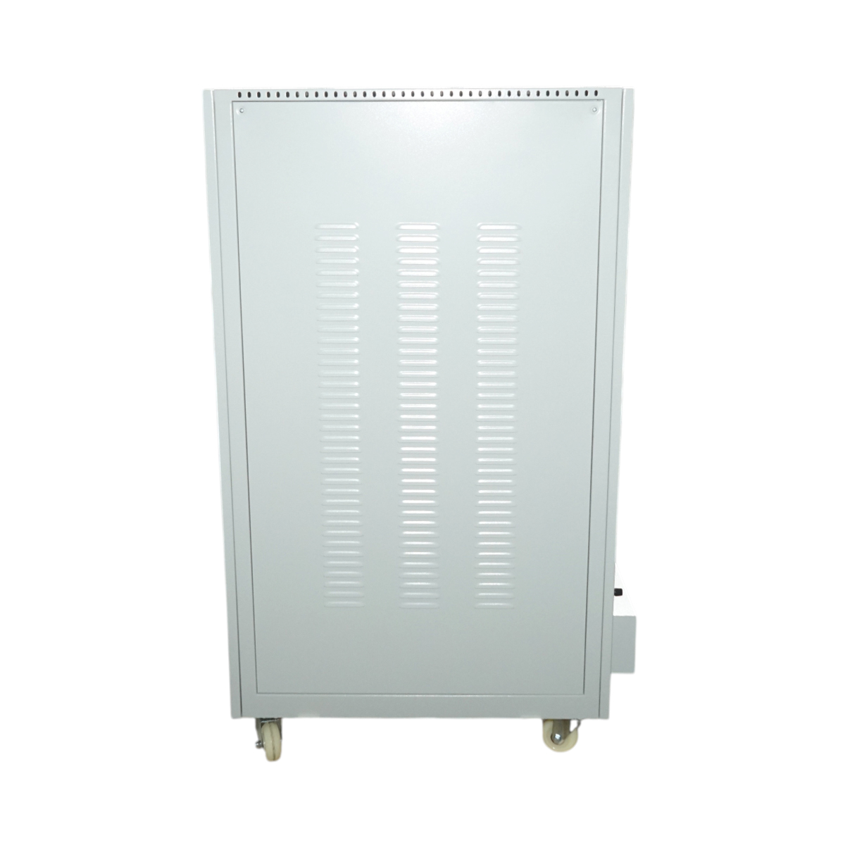 Stabilizator automat de tensiune 100KVA trifazat cu servomotor, bypass, afisaj LCD Breckner Germany – imagine 3