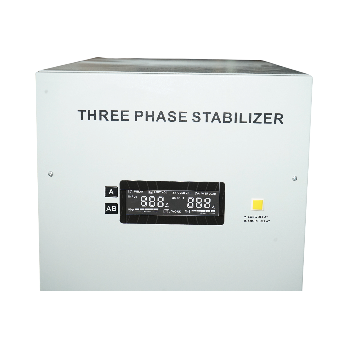 Stabilizator automat de tensiune 100KVA trifazat cu servomotor, bypass, afisaj LCD Breckner Germany – imagine 6